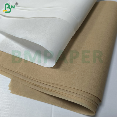 Drukowalny papier odporny na ciepło Greaseproof 30gm - 80gm biały brązowy Kawa
