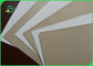 Recycled Pulp Powlekany białą glinką Duplex Board Szary papier Back For Package