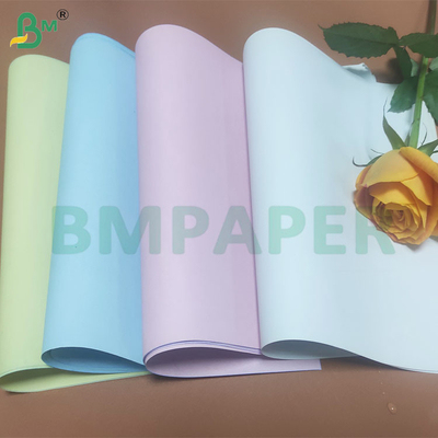 48-80 GSM Substancja NCR Wręby papieru kopiowanego bez wzorów w wielu kolorach