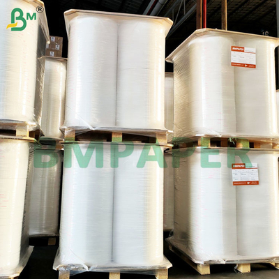 22-53 mm Białe bezpieczne dla żywności Straw Packing Kraft Paper Rolls Printable