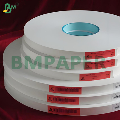 22-53 mm Białe bezpieczne dla żywności Straw Packing Kraft Paper Rolls Printable