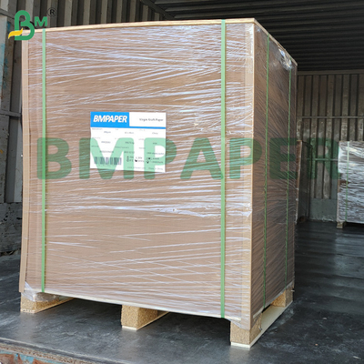 Normalny naturalny brązowy papier do kubków 320g + 20g powłoki PE Cupstock