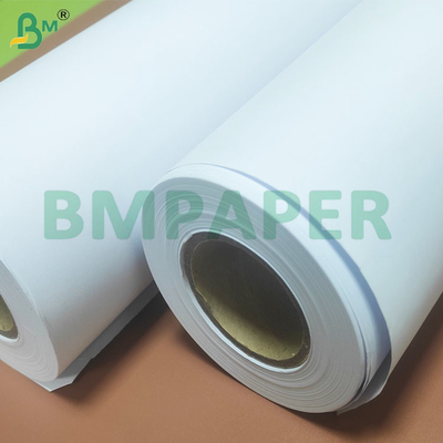 90 GSM 2-3 cali Węzeł Białej Inżynierii Plotter Paper Rolls