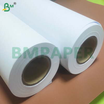 90 GSM 2-3 cali Węzeł Białej Inżynierii Plotter Paper Rolls