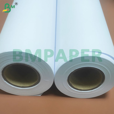 90 GSM 2-3 cali Węzeł Białej Inżynierii Plotter Paper Rolls