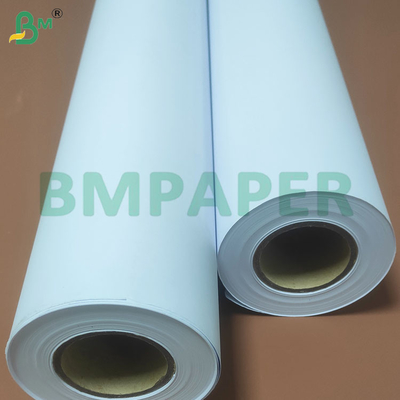 610 mm szerokości Białe rolki papieru CAD Plotter z dokładnym drukiem
