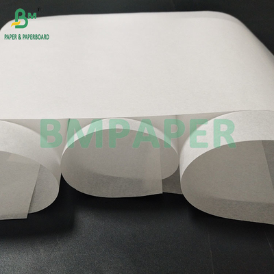 38 gm 40 gm niewydrukowany biały papier kraft odporny na trawę papier hamburger/ryżowy 285×295 mm