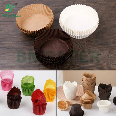 20 gm 45 gm powlekane Jumbo Roll Cupcake Liners For Cake Cups