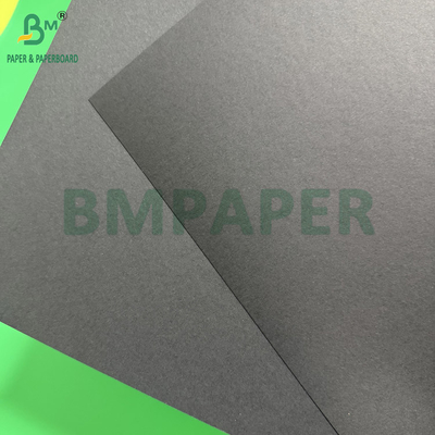 400gm 450gm Czarny papier Dwie strony Głębokie czarne arkusze 610x860mm