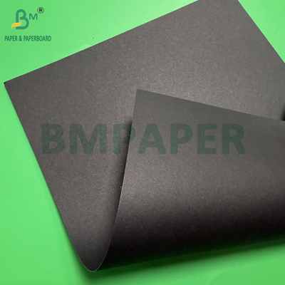 400gm 450gm Czarny papier Dwie strony Głębokie czarne arkusze 610x860mm
