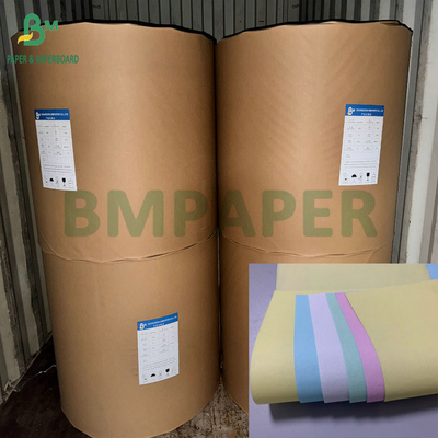Biały Błękitny 20lb 8,5x14' Papier bezwęglowy do tworzenia książeczek pokwitowanych