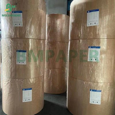 70gm Metalowy papier do etykiet butelki piwa Srebrny górny Biały tył 765mm