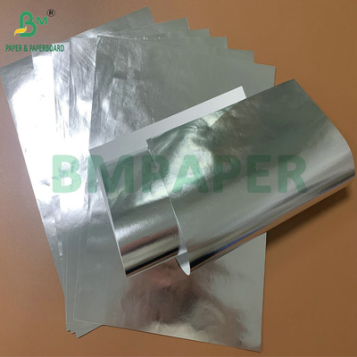 Aluminiowe powłoki Białe z tyłu 70gm Papier na mokro dla szklanej butelki piwa