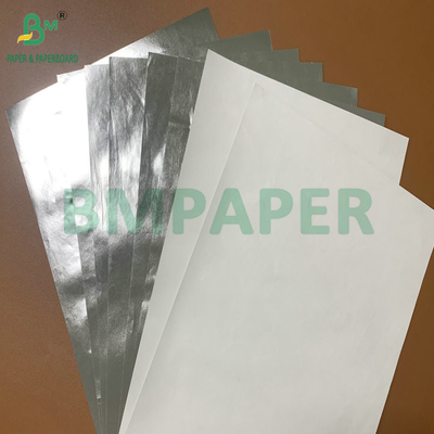 Aluminiowe powłoki Białe z tyłu 70gm Papier na mokro dla szklanej butelki piwa