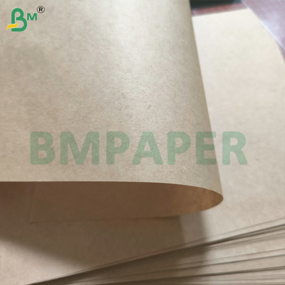 MF Półrozciągalny worek Papier Kraft Brązowy Kolor niebiały 80 gm