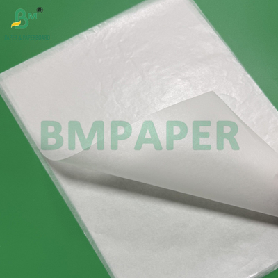 Biały, podwójnie stronny papier powlekany silikonem 40 gm 60-150 cm, wodoszczelny, tłuszczoodporny, rolka papieru