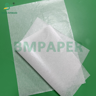 Biały, podwójnie stronny papier powlekany silikonem 40 gm 60-150 cm, wodoszczelny, tłuszczoodporny, rolka papieru