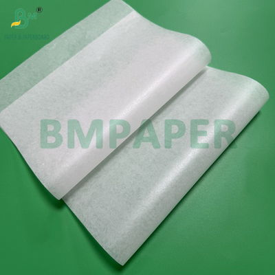 Biały, podwójnie stronny papier powlekany silikonem 40 gm 60-150 cm, wodoszczelny, tłuszczoodporny, rolka papieru