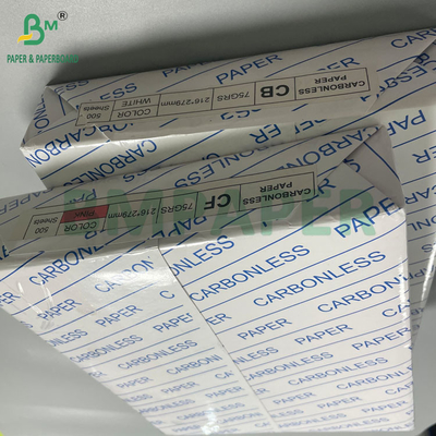 NCR 56G 60G 76G Czarny obraz Papier kopiowy bezwęglowy w rolkach w arkuszach