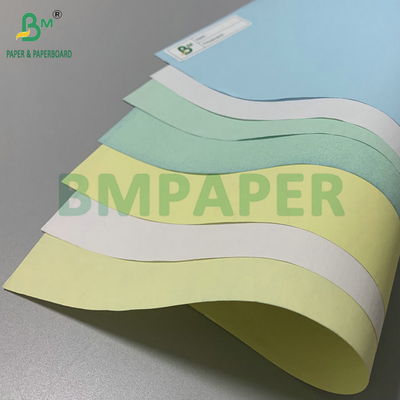 Żółty Błękitny 55gm 60gm Płaszczyzna Papier bezwęglowy do pokwitowania