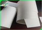 Papier 60gsm 120gsm Biała rolka papieru spożywczego do papierowej słomki do picia