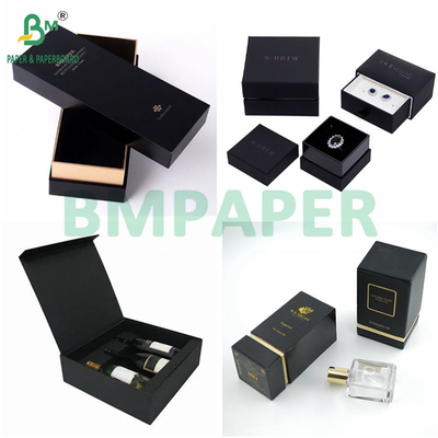 1 mm 1,5 mm 2 mm Czarny sztywny karton z obu stron do obudowy kosmetycznej premium