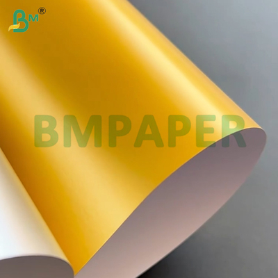 Metalowy złoty karton papierowy 250gm 92lb lustrowy wykończenie powierzchni