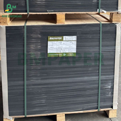 1200grs 1600grs Super Gładki Czarny Karton 70cm x 100cm dla sztywnych pudełek