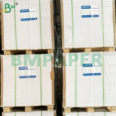 190 gm+15 gm Białe arkusze z papieru kraft powlekane PET do stosowania w piecu