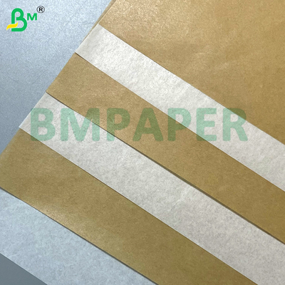 Papier do pieczenia silikonowy 30gsm 40gsm 45gsm, odporny na ciepło, brązowy, biały, do frytkownic i piekarników