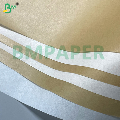 Papier do pieczenia silikonowy 30gsm 40gsm 45gsm, odporny na ciepło, brązowy, biały, do frytkownic i piekarników
