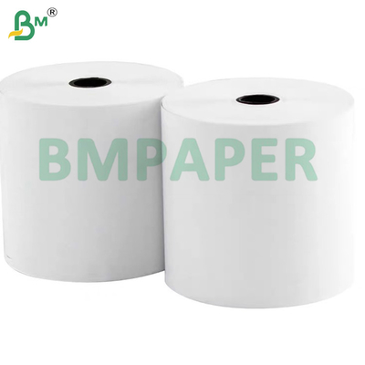 48g 55g Papier do rejestru środowiskowego o wysokiej białości Papier do pokwitowania Papier rolkowy Papier termiczny do pokwitowań detalicznych