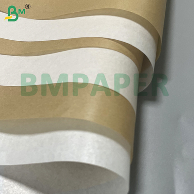 35g 38g Brązowe mikrofalowe bezpieczne frytki powietrzne Greaseproof silikonowy pergamen papier do samoprzylepnego papieru