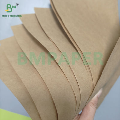 75gm Wysoka odporność na pęknięcia i wysoka elastyczność Brązowy papier Kraft Skręcona linia papierowa