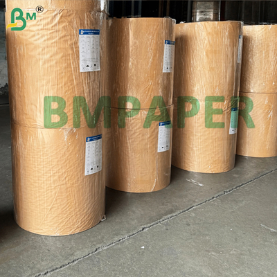 80gsm 90gsm Metaliczny srebrny papier na etykiety piwa do butelek i puszek