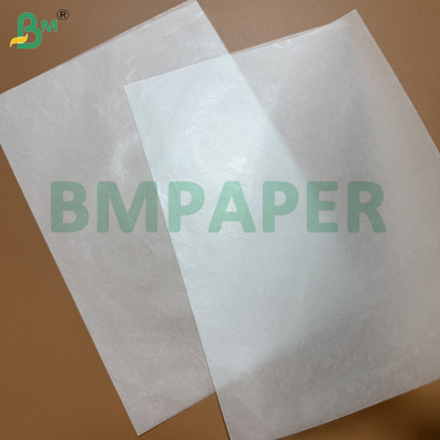 30g 33g Jednostronny Papier do Pakowania z Powłoką Woskową do Żywności, Biały, do Owijania Hamburgerów
