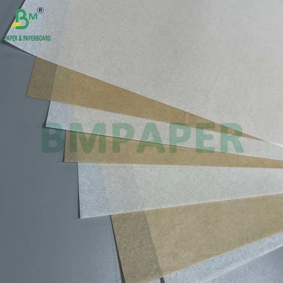 30GSM 35GSM Bielony Niekalibrowany Papier do pieczenia powlekany silikonem