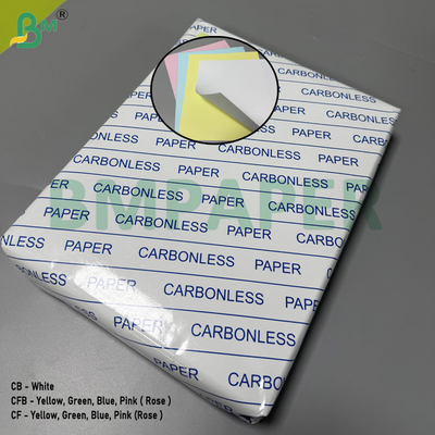 80 gm NCR papier bezwęglowy w białym i wielu kolorach Legalne rozmiar 8,5 "x 14"