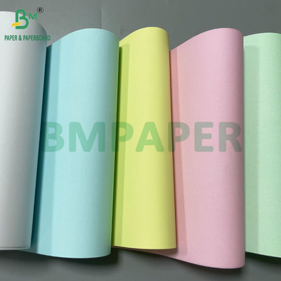 75GSM Papier NCR Autocopiante Papier bezwęglowy do faktury sprzedaży ciągłej
