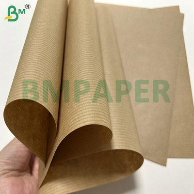 60 gm 70 gm Niebielony brązowy papier kraft z paskami do opakowania 1100 mm 1200 mm