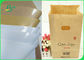 Papier powlekany PE 60 - 460gsm Wodoodporny olej - Proof Reel White &amp;amp; Brown Kraft Paper