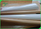 31 - 98 cali Papier rolkowy o jakości spożywczej / olejoodporny Brązowy lub biały papier pakowy powlekany PE do pakowania