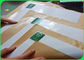 31 - 98 cali Papier rolkowy o jakości spożywczej / olejoodporny Brązowy lub biały papier pakowy powlekany PE do pakowania