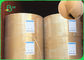 40GSM 50GSM Eco Friendly Roll Food Grade Paper / Brown Kraft Paper na rynku spożywczym