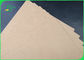 70% masy papierniczej i 30% masy celulozowej Dobry papier pakowy o sztywności 126 g / m2 - 450 g / m2