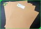 250 g / m2 - 400 g / m2 Dobra wytrzymałość FSC Naturalny brąz Kraft Liner papier do pakowania