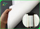 Biały kolor jednostronny Błyszczący papier pakowy Innoxious 30GSM 70 CM 90 CM 100 CM
