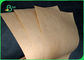 80 g / m2 Dobra odporność na pękanie Wysoka wytrzymałość Brązowy papier pakowy na torby