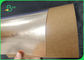 150 cm × 100 m Ekologiczny, zmywalny papier pakowy w kolorze Kraft do torby na zakupy