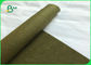 Zielony kolor 0,55 mm Dostosowany miękki, zmywalny papier pakowy do projektowania torebek